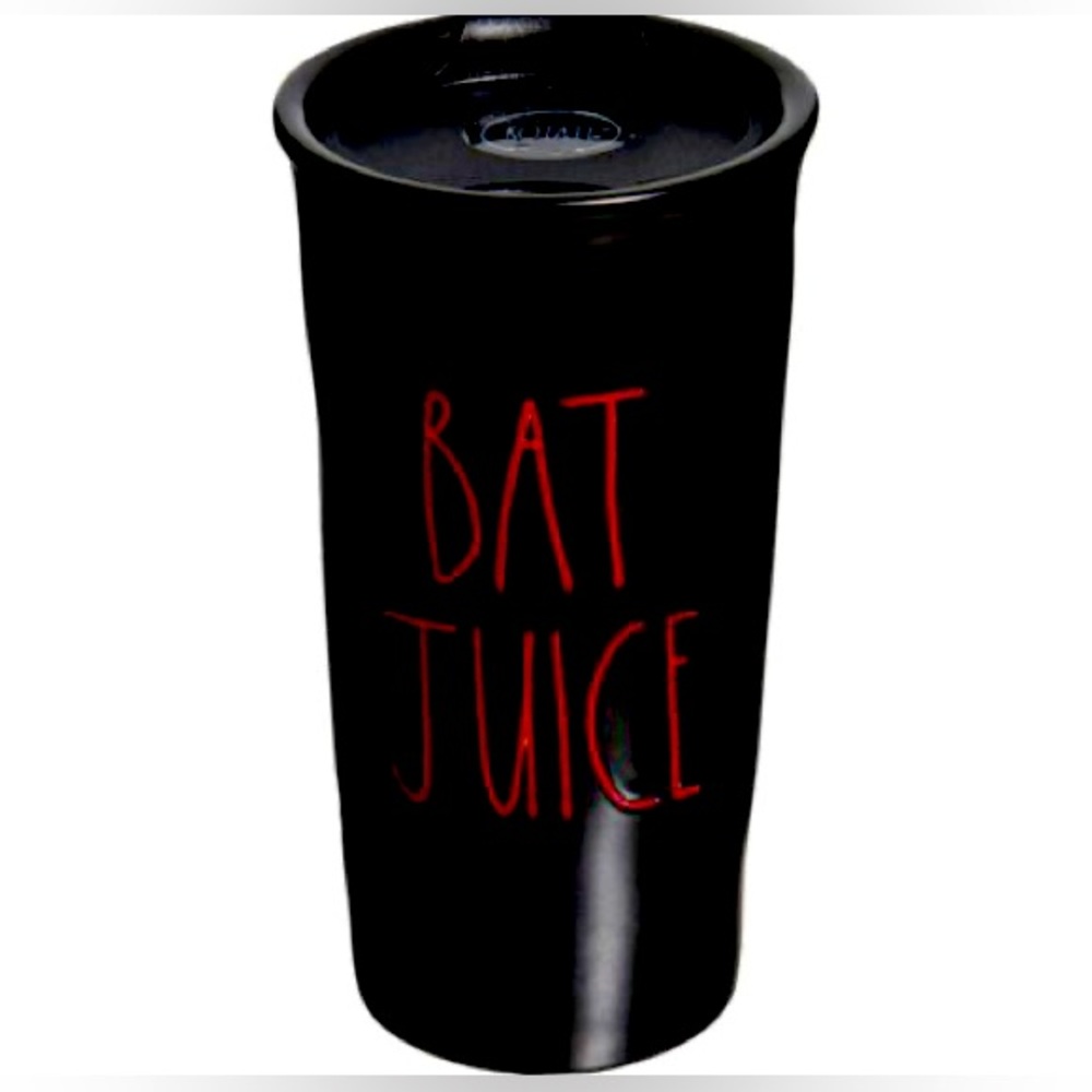 Rae Dunn Bat Juice 12oz. Ceramic Tumbler
